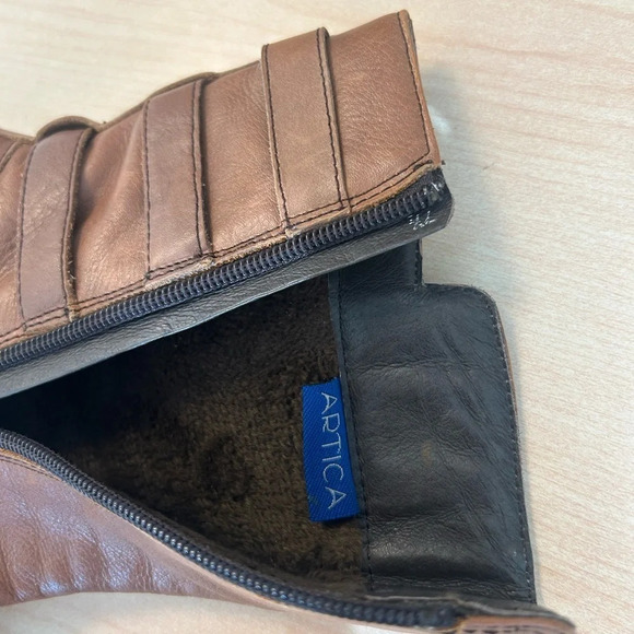 Arctica lined beautiful heeled boots size 7.5 new condition (worn under 5 times) - Picture 6 of 11